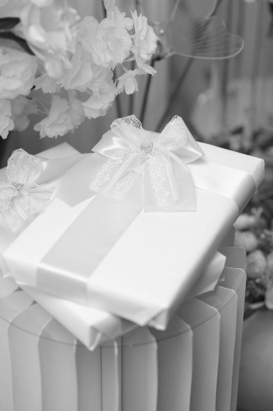 Beautifully wrapped gift